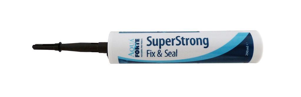 Aquaforte Teichkleber 1 x 290 ml Super Strong schwarz MS Produktbild 