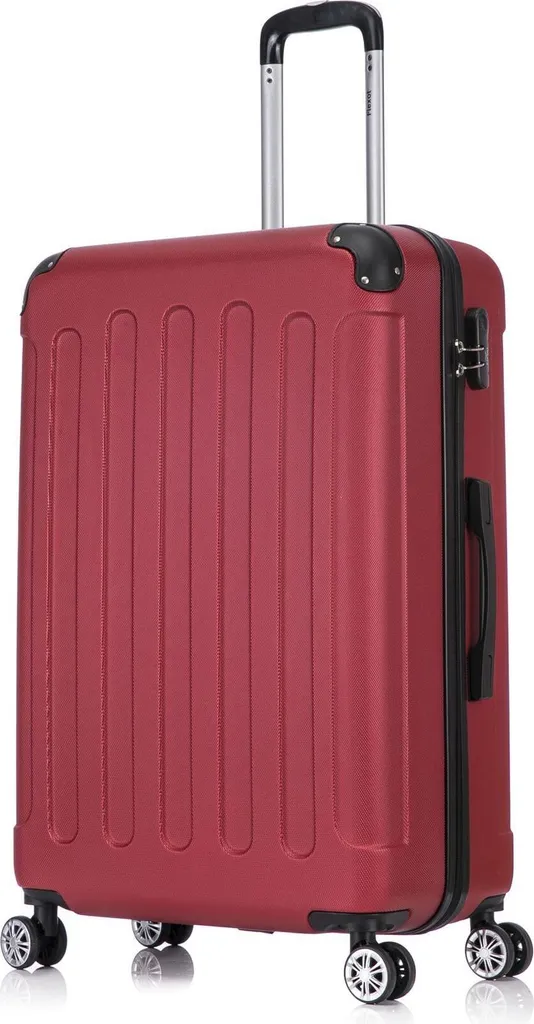 Valigia Grande Flexot® F-2045 XL Rosso Rubino: Viaggi senza Confini