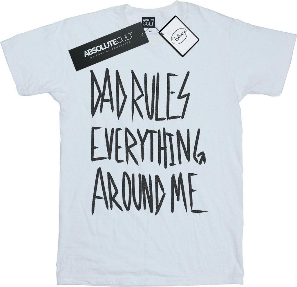 Disney - "The Lion King Dad Rules Everything" T-Shirt für Herren BI32367 (4XL) (Weiß)