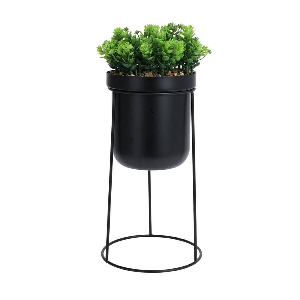 Progarden | Kunstpflanzen - mit Topf - 38 cm - Elegante Deko - Pflegeleicht und natürlich wirkend