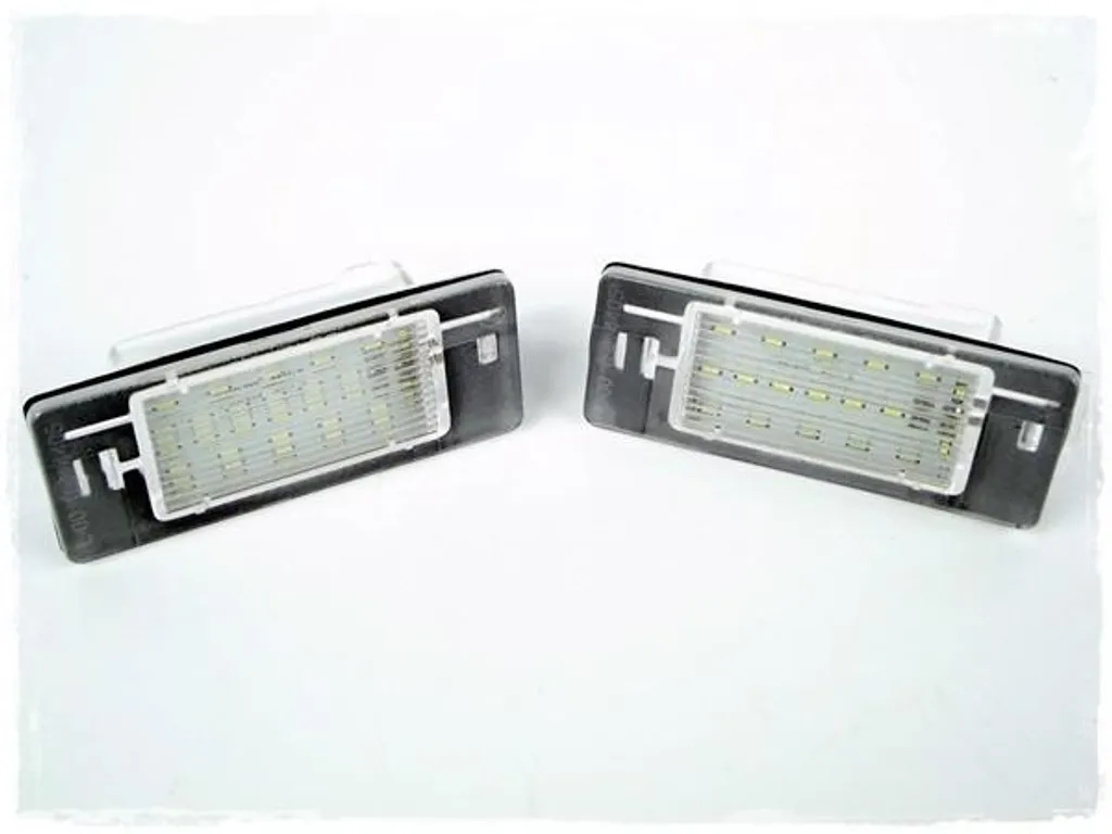 Pack de 2 Modules LED de Plaque Immatriculation pour Vectra C Break - 8