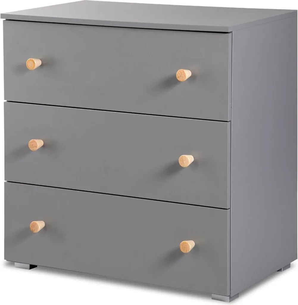 Commode MALALA graphite : Gagnez de la place avec ce meuble à tiroirs gain