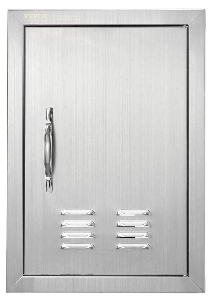 356x508 mm BBQ Island Access Door Outdoor Kitchen Door Stainless Steel
