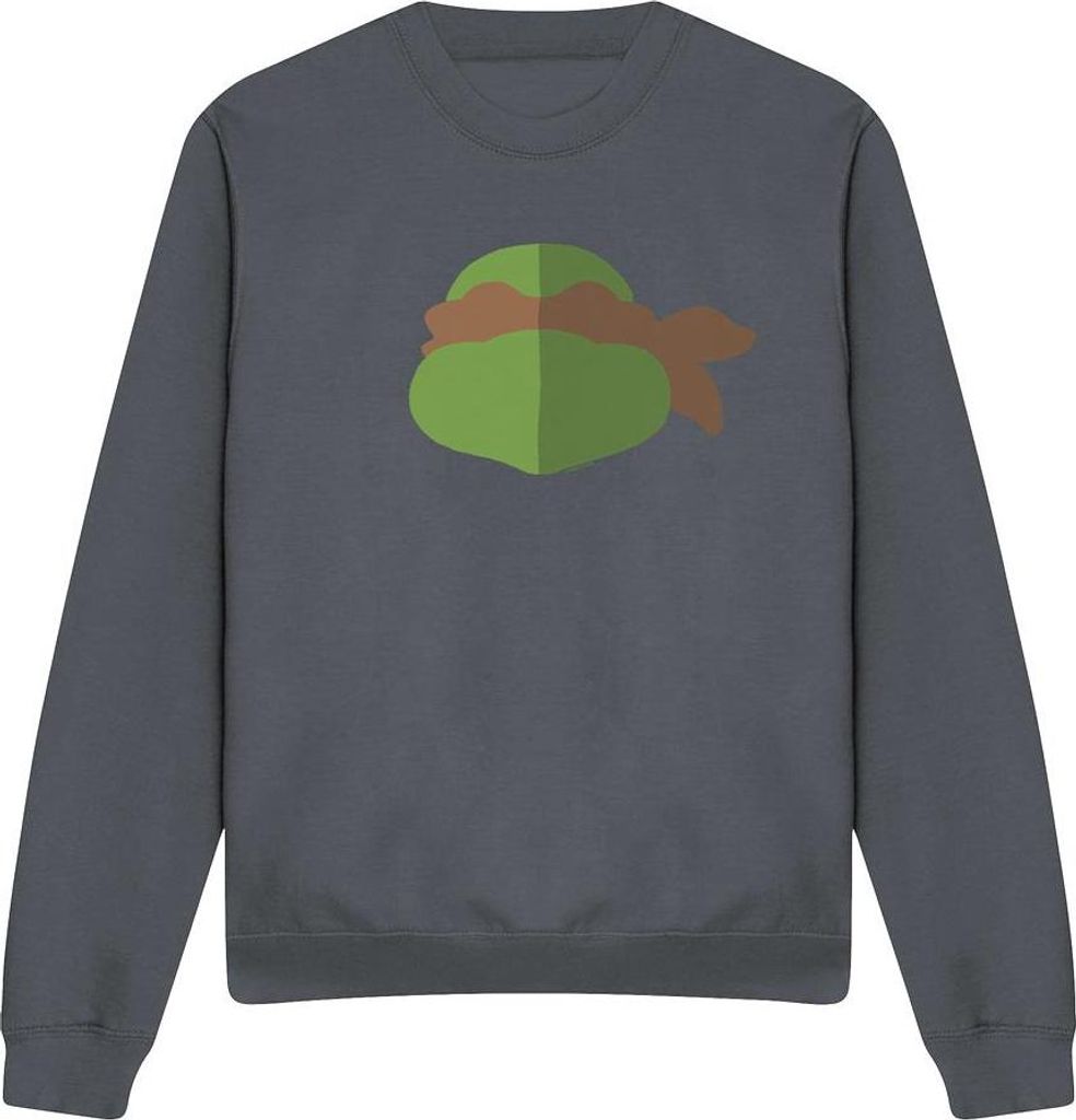 Teenage Mutant Ninja Turtles - Sweatshirt für Herren/Damen Uni TV6768 (XXL) (Schwarz)