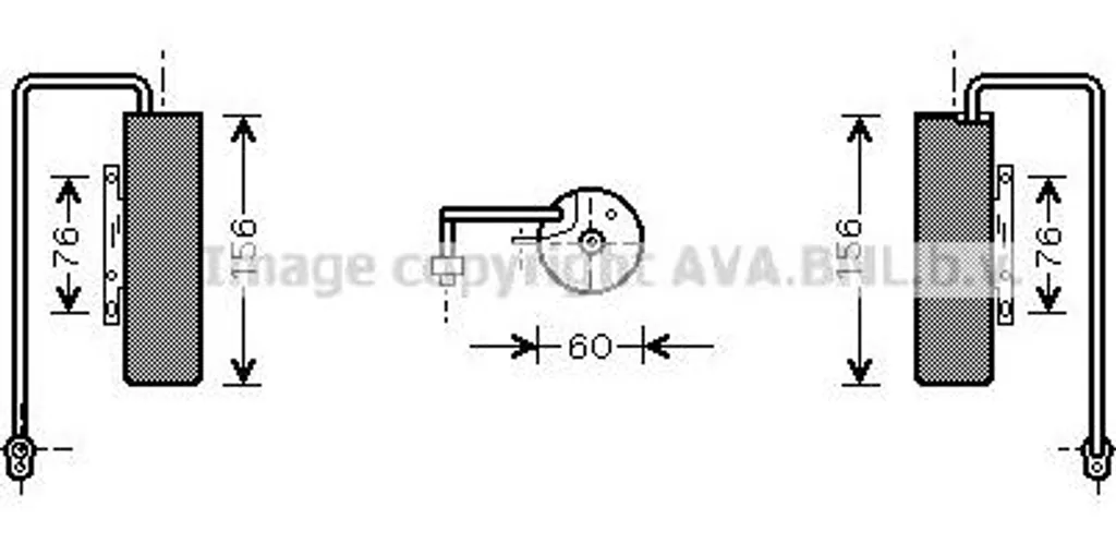 Bouteille déshydratante de clim AVA OLD336 compatible Signum et Vectra C