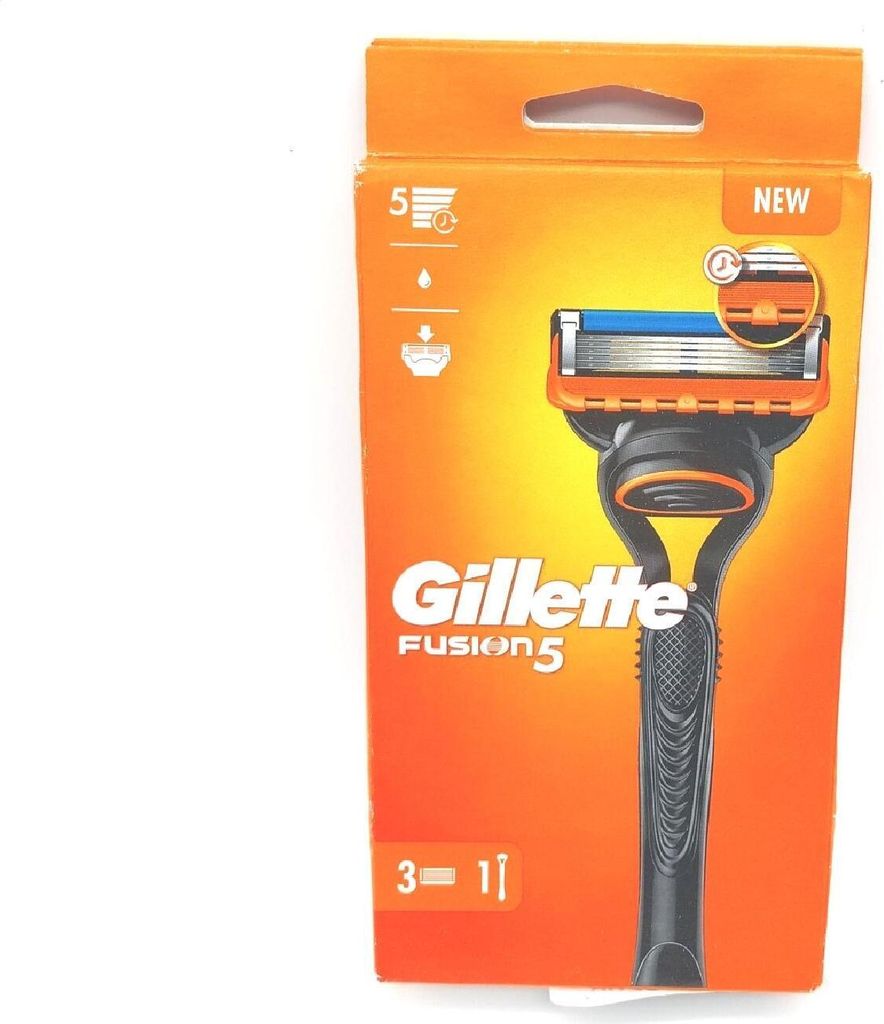 Gillette Fusion5 maszynka do golenia 3 nasadki do golenia Zdjęcie produktu 1