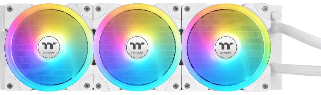 Refroidissement liquide CPU 360mm Thermaltake MAGFloe Blanc PC