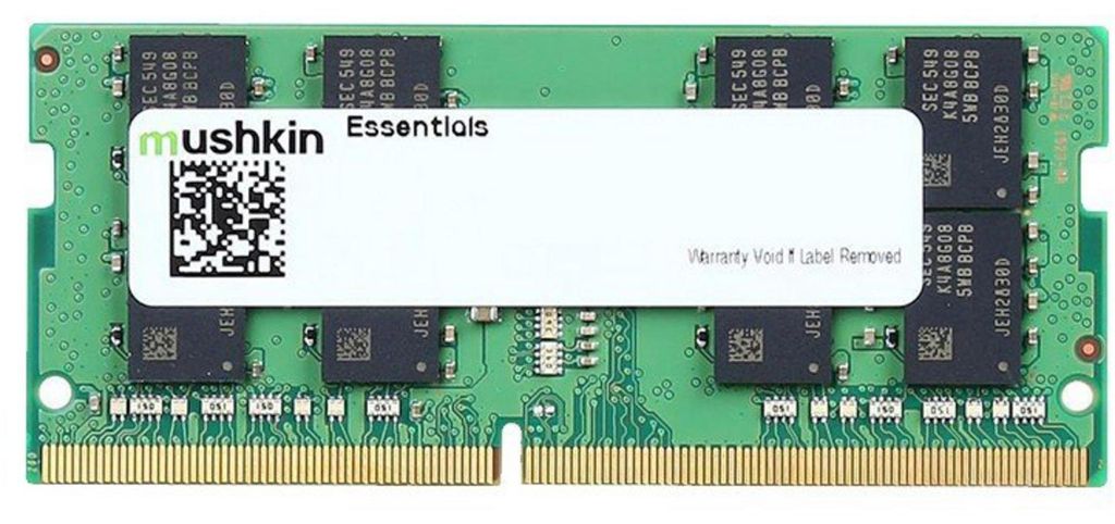 Mushkin Essentials, 32 GB, 1 x 32 GB, DDR4, 3200 MHz, Produktbild 