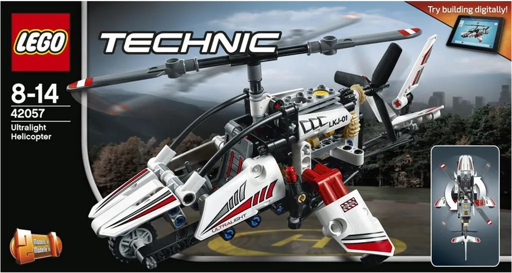LEGO Technic 42057 Hélicoptère Ultra-Léger - Maquette de Construction