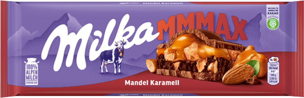 Milka Mmmax Mandel Karamell 300g Produktbild 