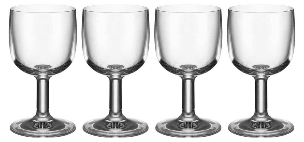 Conjunto de 4 copas de champán "Glass Family" de Alessi Imagen del producto 