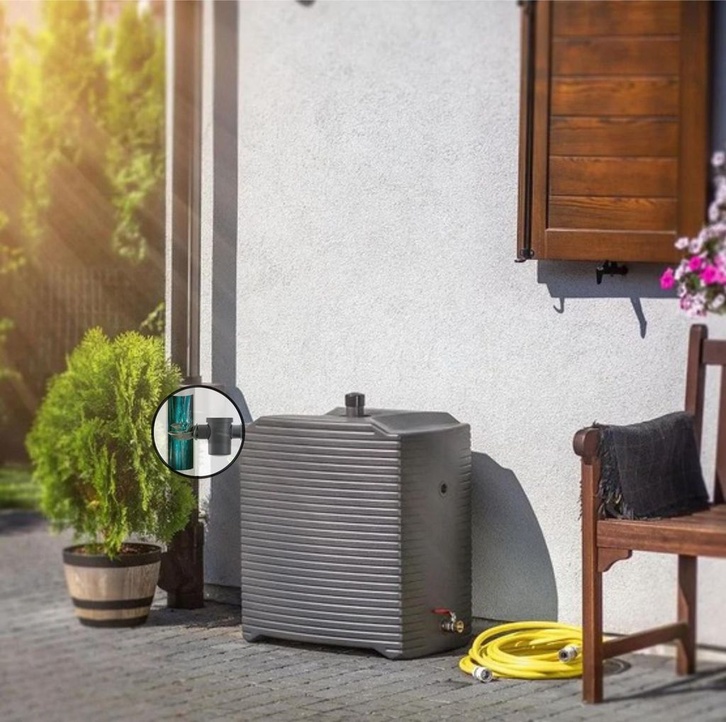 Fusion Wandtank 125 l Regentonne mit Auslaufhahn