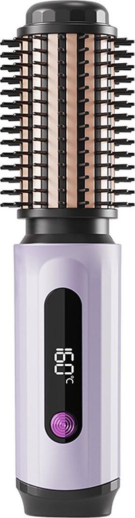 Thermobürste Wärmebürste 32mm für Locken und Glätten, Keramik Ionenbürste, 3 Temperaturstufen, schnelles Aufheizen