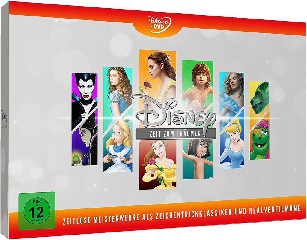 Disney's, Zeitlose Meisterwerke (Animation &Live Action) - Limited Edition - (12 DVD Discs)