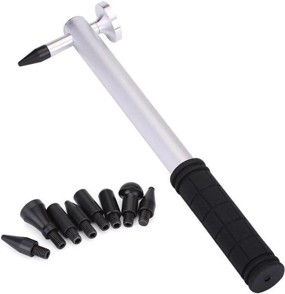Marteau en aluminium 8 têtes interchangeables pour réparation de bosse