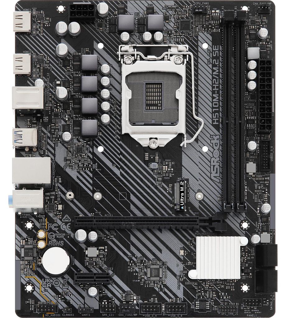 ASRock H510M-H2/M.2 SE - Carte mère - micro ATX - Image du produit 