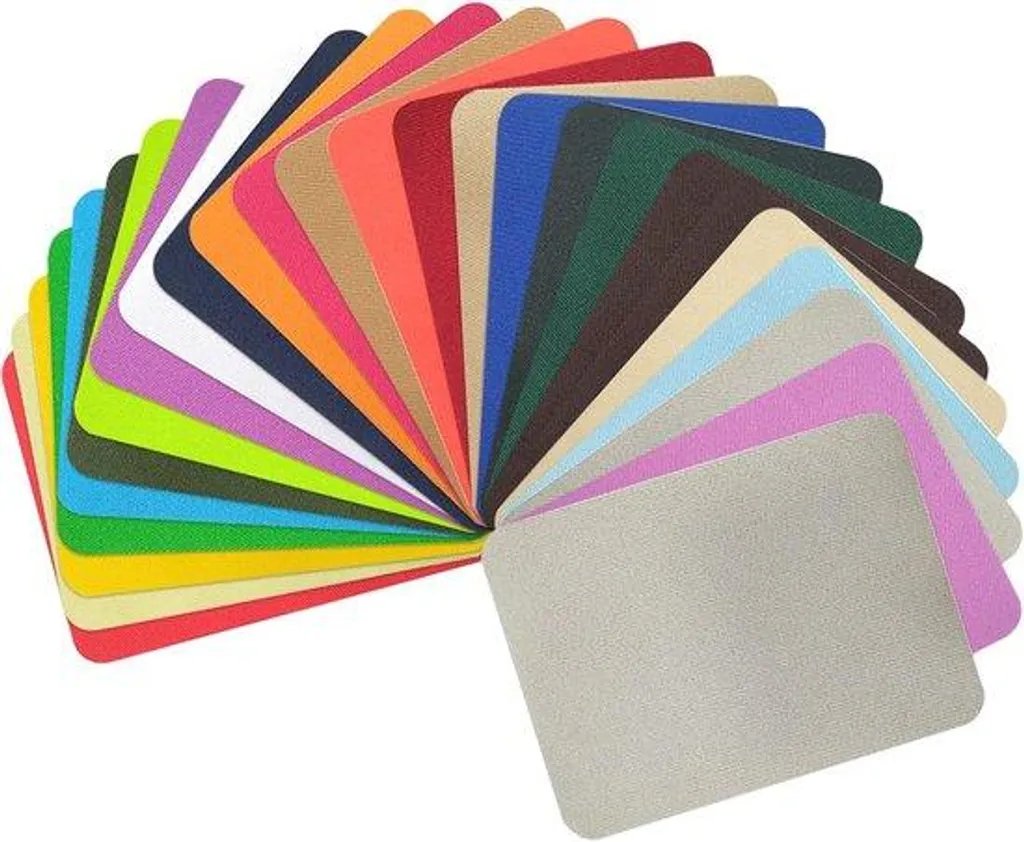Kit de 26 rustines autocollantes imperméables pour réparation textile