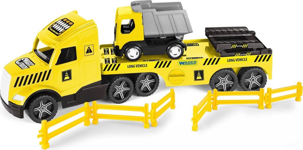 Abschleppwagen mit Kippmulde und Schwenkanhänger, 78 cm