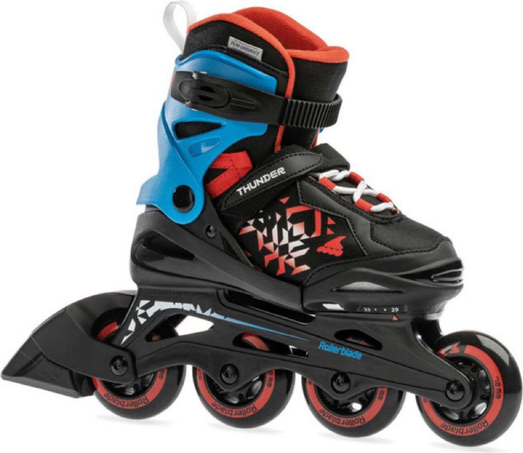Rollerblade Thunder Nero/Rosso 23