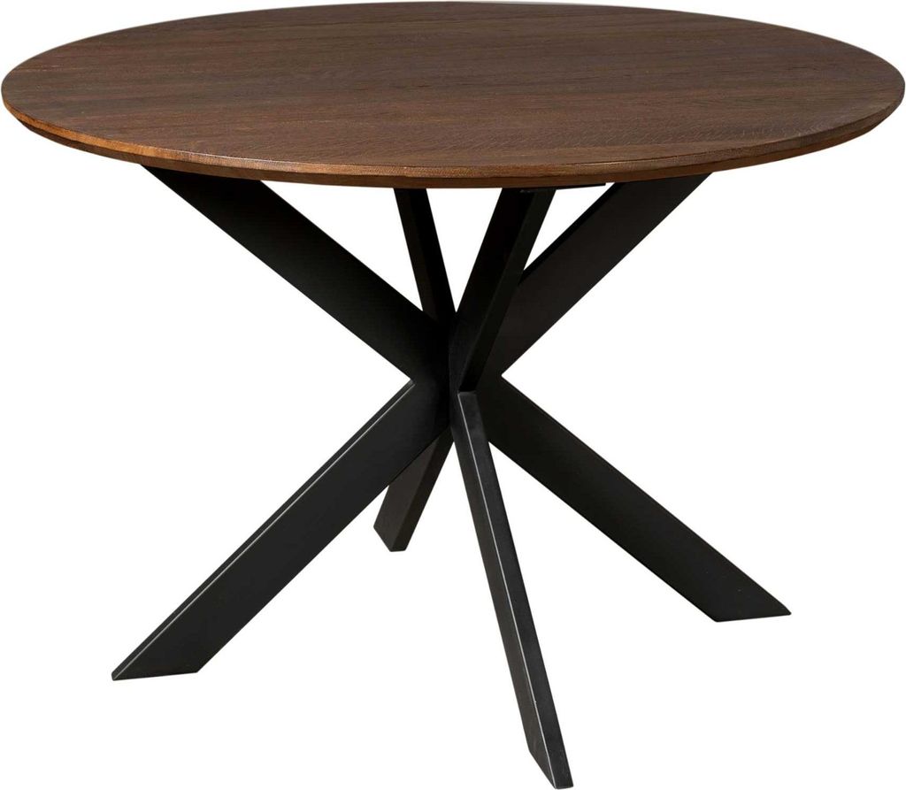Starfurn – Eichen-Esstisch Ferris | Rund 130 cm | Braun