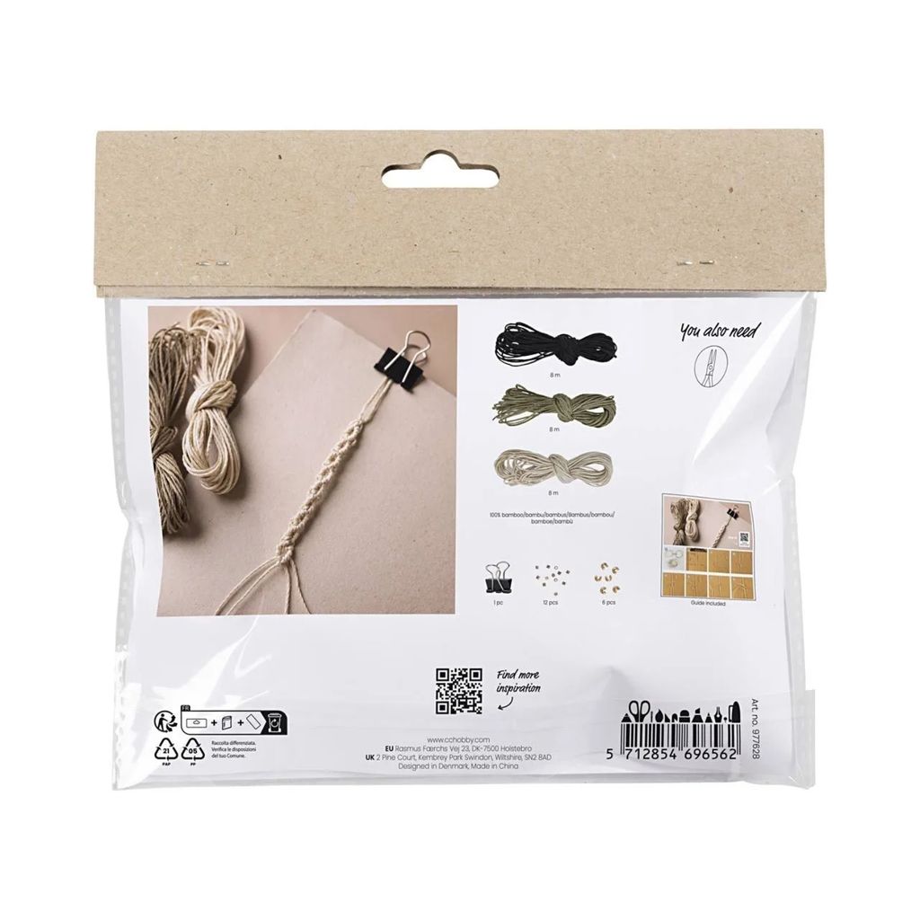 Creativ Company Mini Hobbyset Makrame Produktbild 2