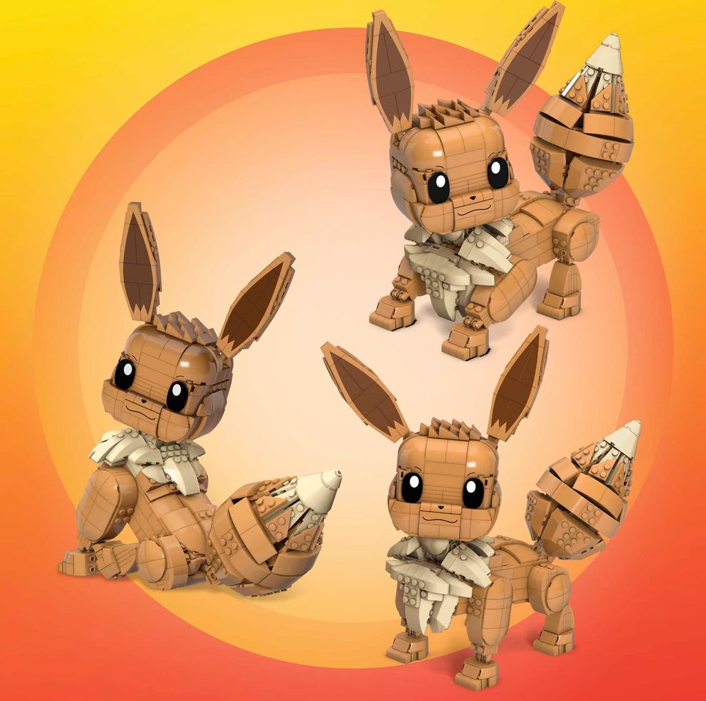 Pokémon Mega Construx - Jumbo Eevee Obrázek produktu 9