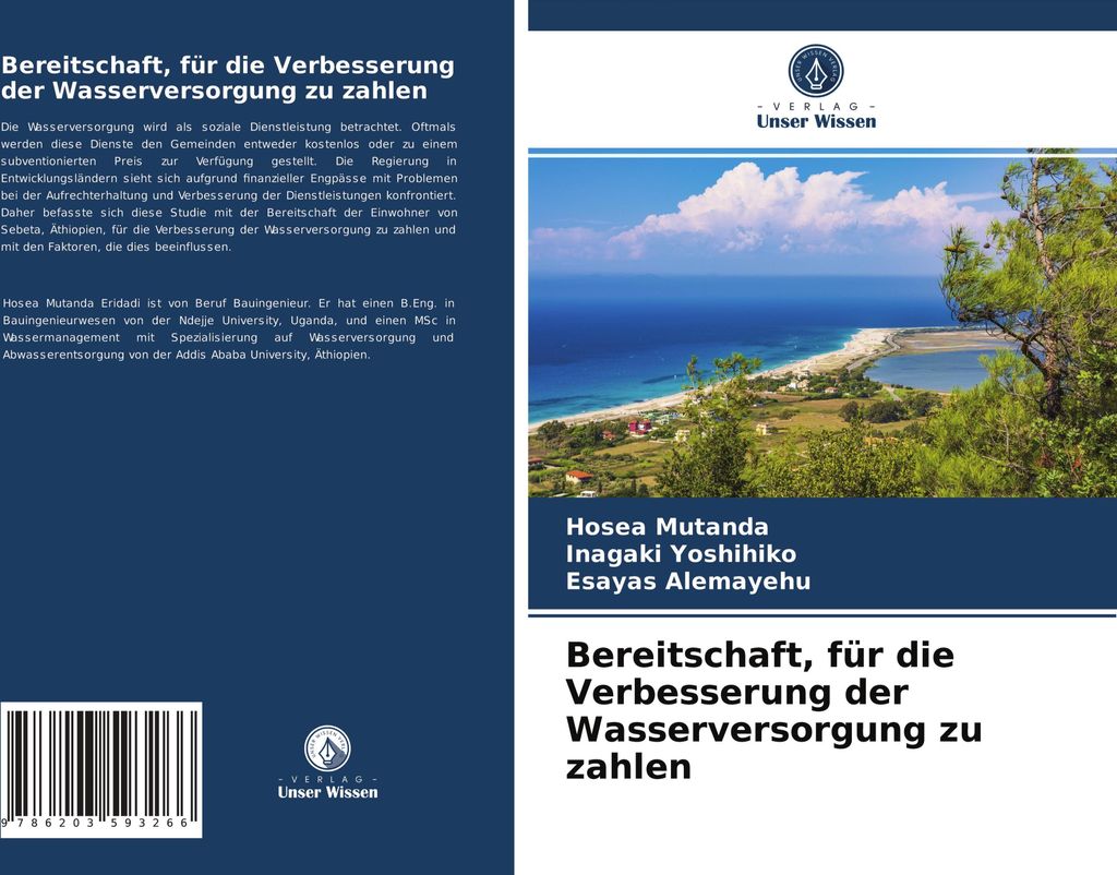 Bereitschaft, für die Verbesserung der Wasserversorgung zu zahlen