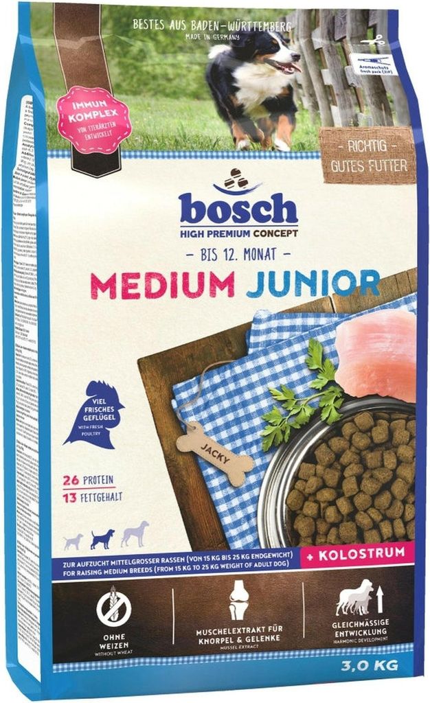 Bosch Medium Junior        3kg Produktbild 