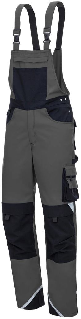 NITRAS Latzhose MOTION TEX PLUS Gr. 56 grau