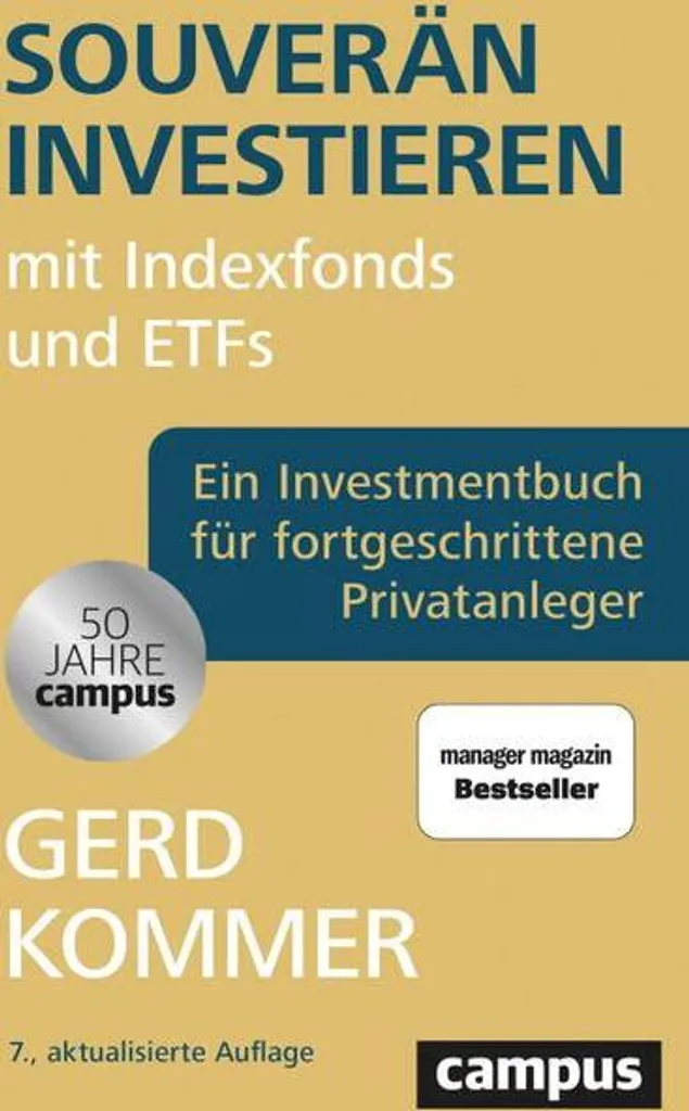 Livre de finance Souverän investieren mit Indexfonds und ETFs de Kommer