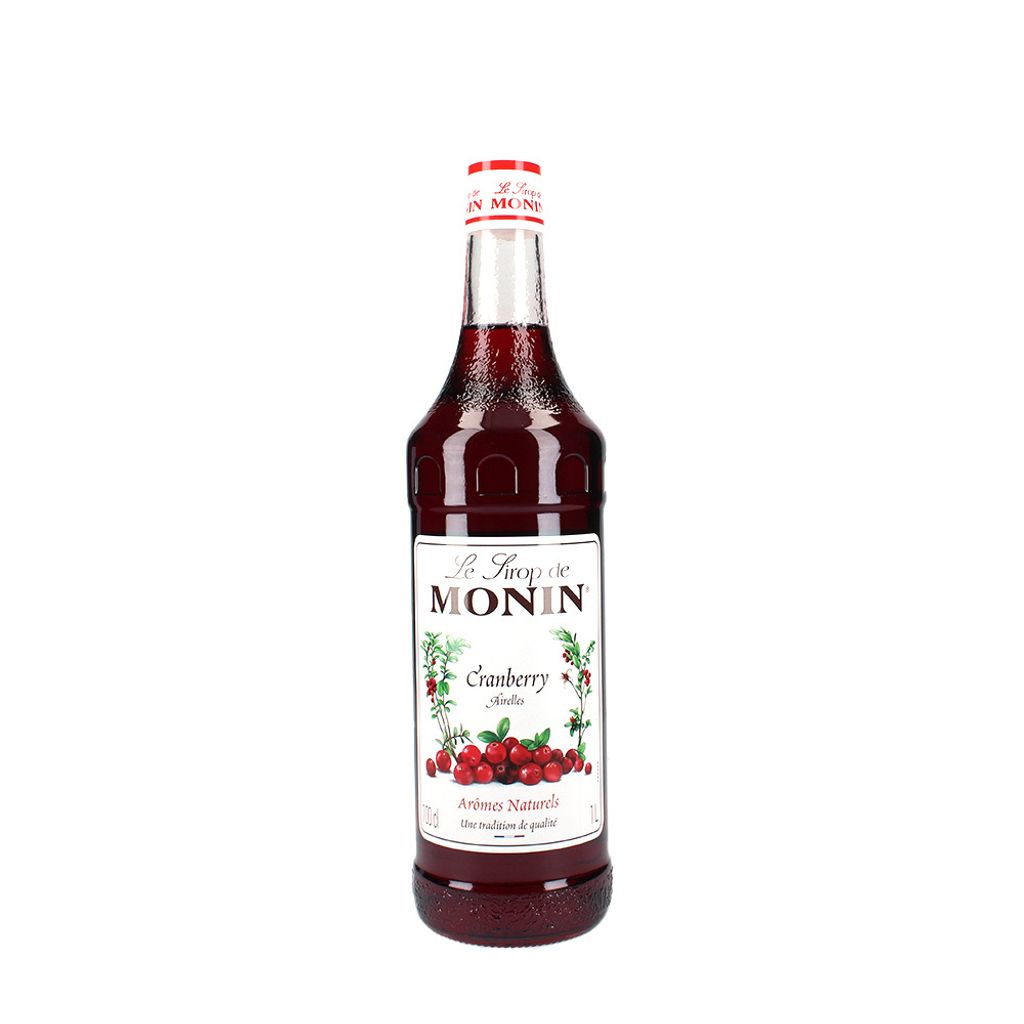 Monin Cranberry Sirup 1L Produktbild 