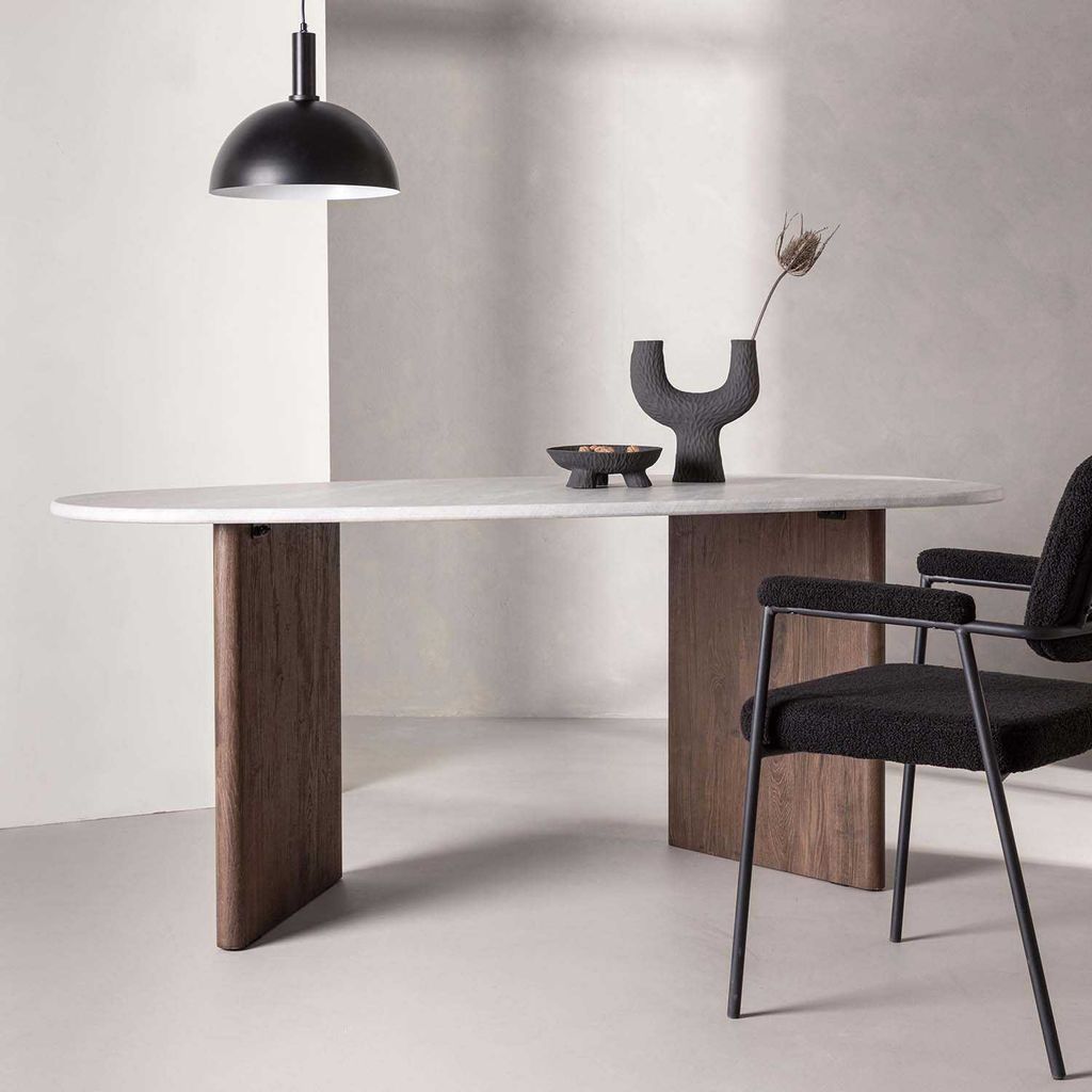 Venture Home Tisch Gršnvik OffWei§ Produktbild 3