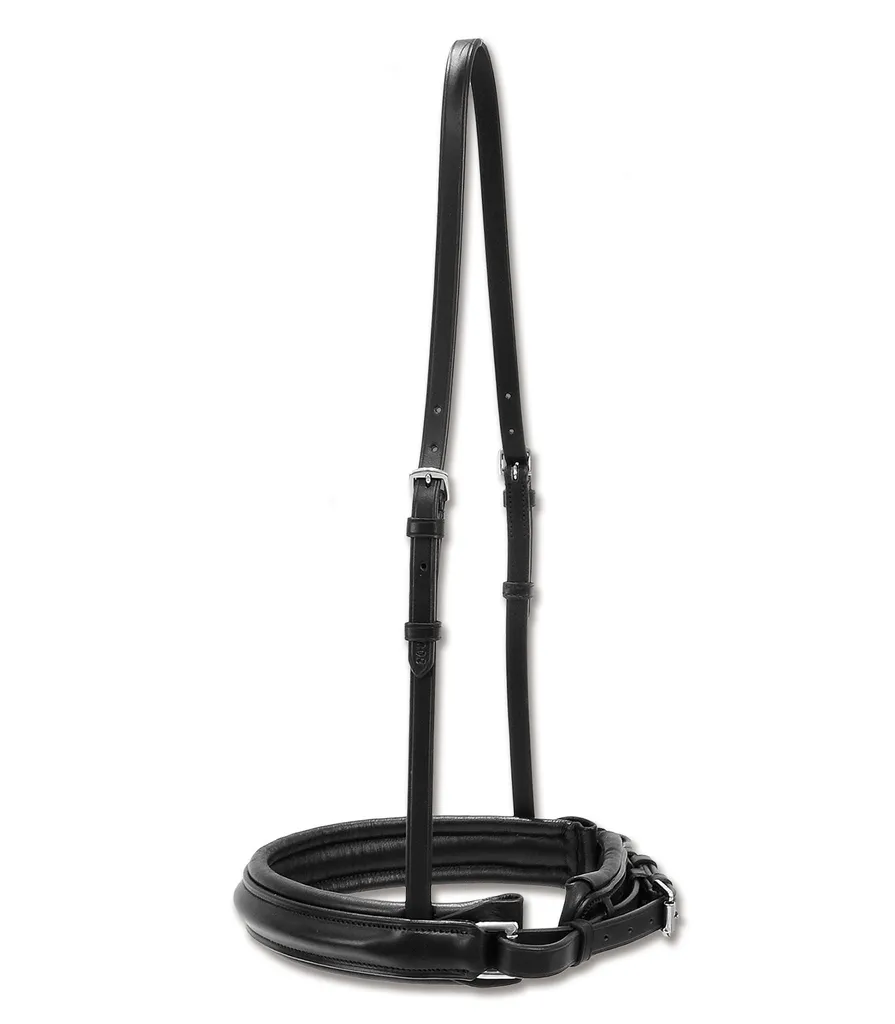 Mors de bride Wembley noir suédois VB pour équitation de dressage