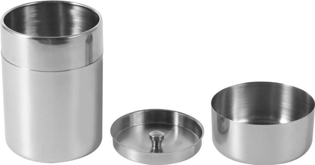 Theeklikjes - Edelstahl Tee Dosen Kanister - Küchenbehälter für Tee - Kaffee - Zucker - Lagerung - Teeaccessoires - Küchenorganisation