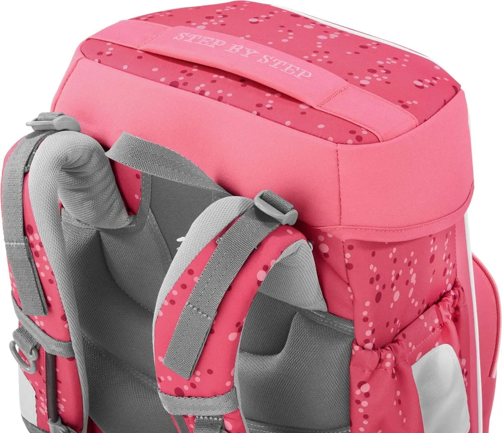 Set cartable scolaire Step by Step Pink Bubbles idéal pour la rentrée