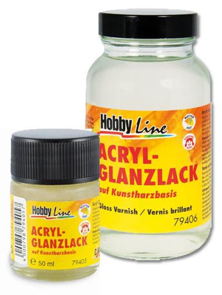 Vernice acrilica lucida KREUL Hobby Line 50 ml / 250 ml - Immagine del prodotto 
