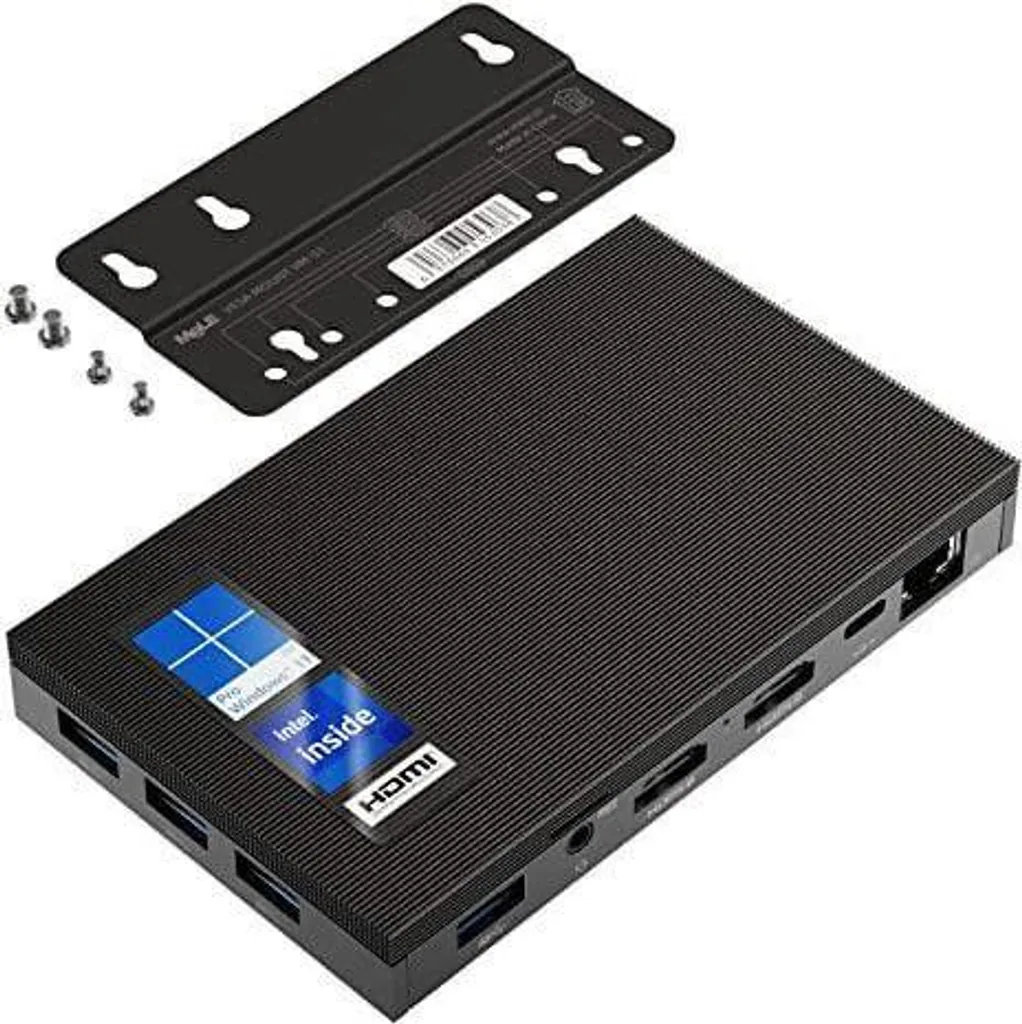 Mele Quieter3Q Mini PC N5105 8GB 128GB Windows 11 WiFi 6 Double HDMI 4K