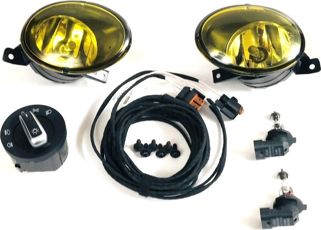 Nebelscheinwerfer Gelb NSW Komplettset Set Nachrüstung Kit Produktbild 