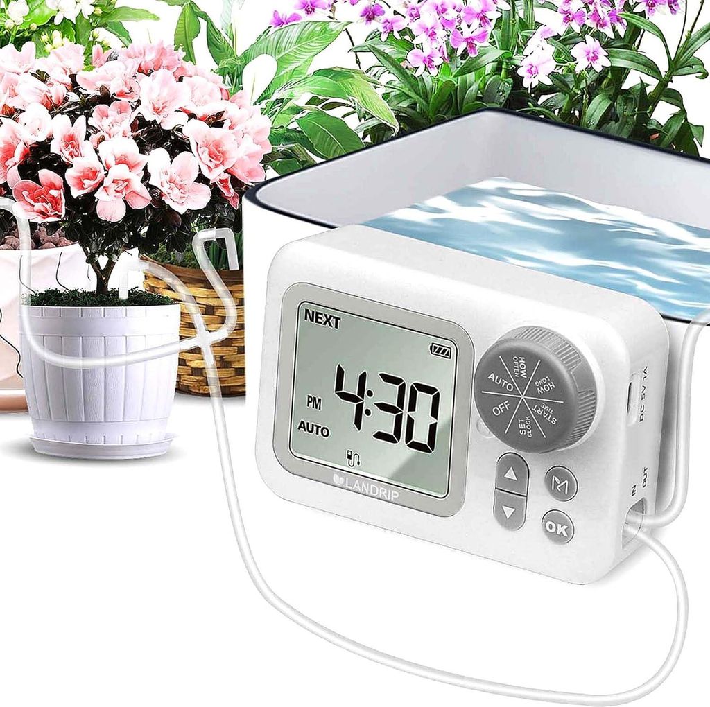 Automatisches Bewässerungssystem für Zimmerpflanzen - Bewässerung für bis zu 15 Topfpflanzen - Ideal für Urlaube