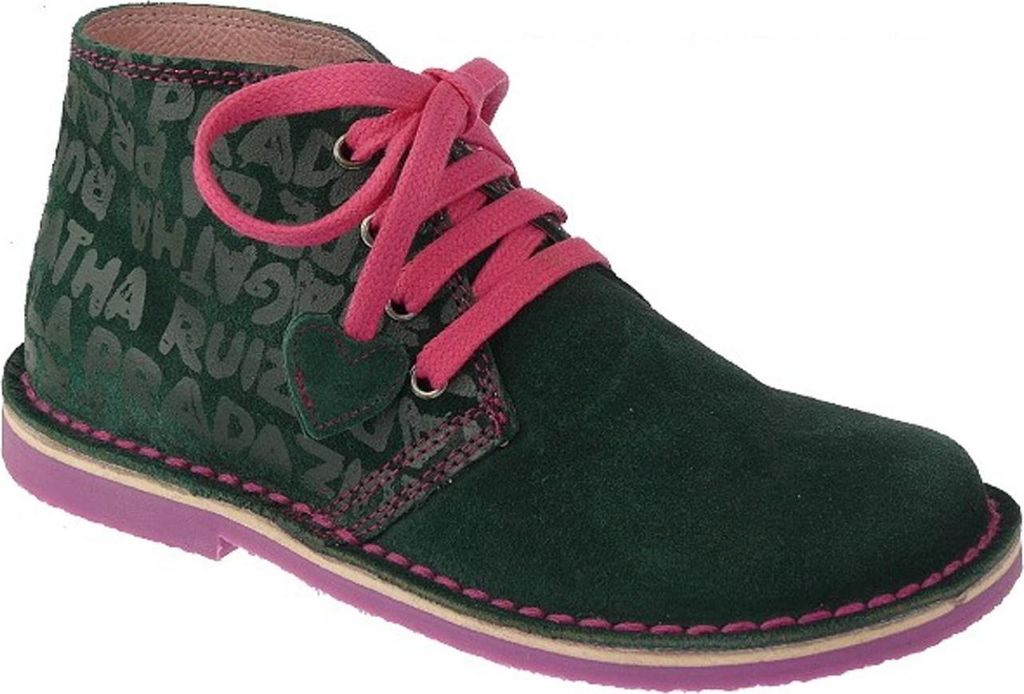Agatha Ruiz de la Prada Lederboots EUR 25 Grün