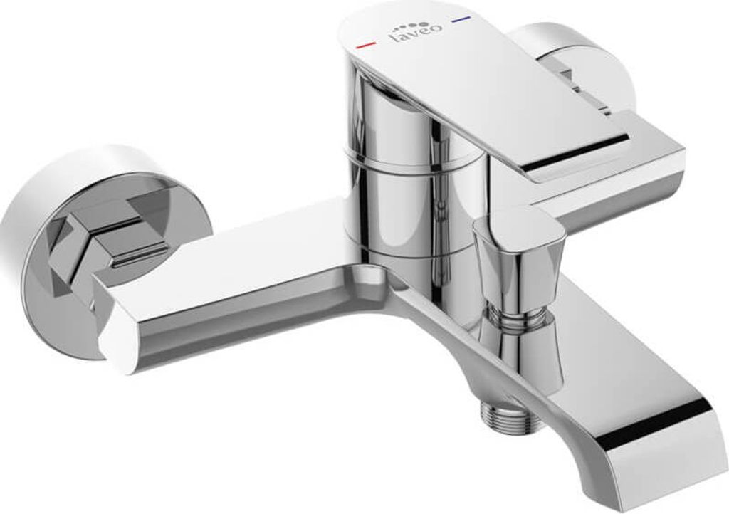 Miscelatore da bagno di design per montaggio a parete senza Immagine del prodotto 