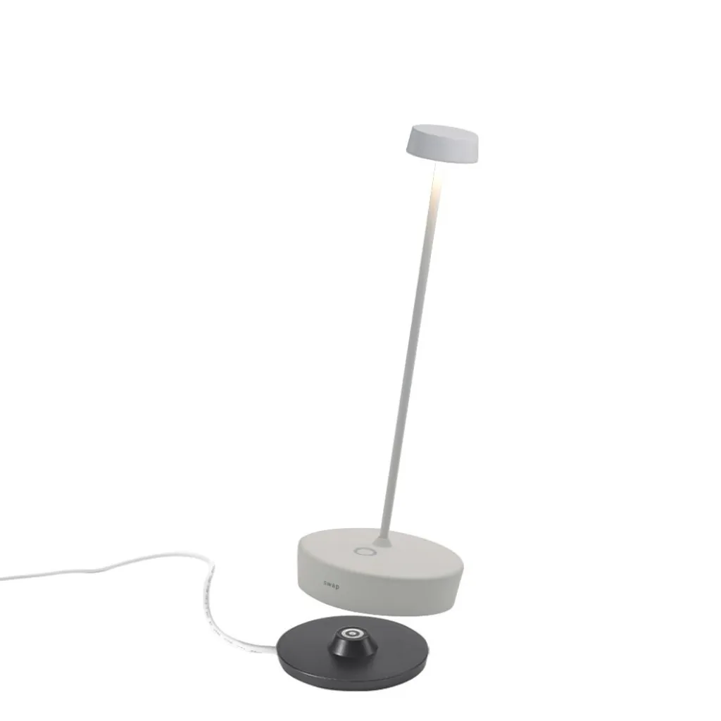 Éclairage de table sans fil Zafferano Swap Pro : fini les câbles LED