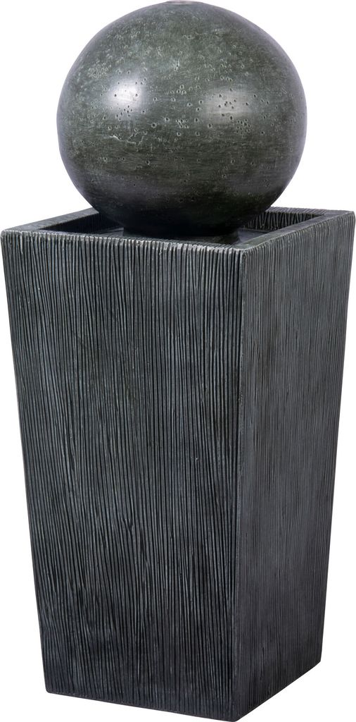 Gartenbrunnen Apollon L30xB30xH78,5 cm cm mit LEDs und Produktbild 