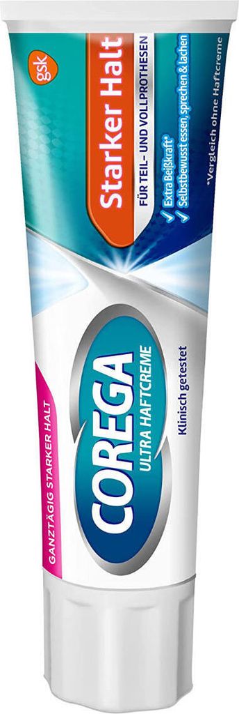 Corega Crema Ultra Adesiva Tenuta Forte 40g Immagine del prodotto 