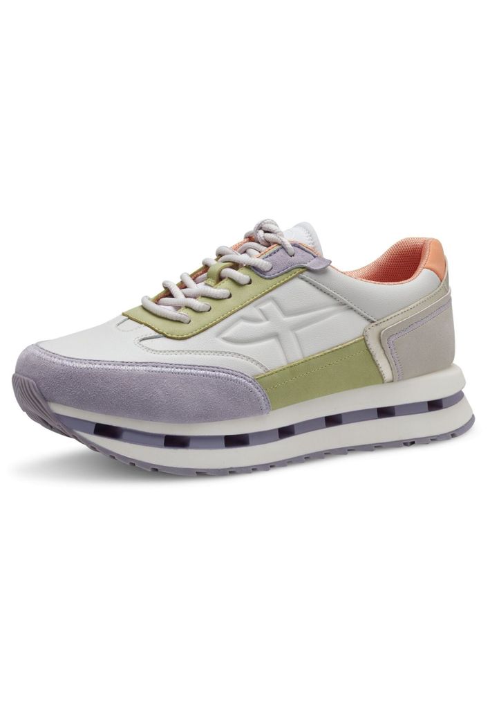 Sneaker - Lila Combi Leder/Textil : Normal : 38 Weite: Produktbild 