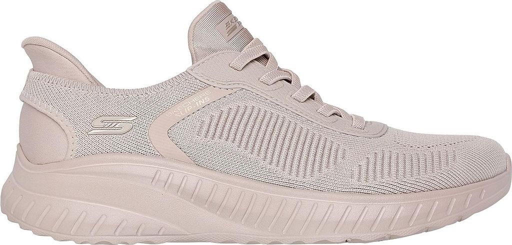 Skechers Bobs Squad Chaos Current Muse Slip-On Beige NAT Produktbild 