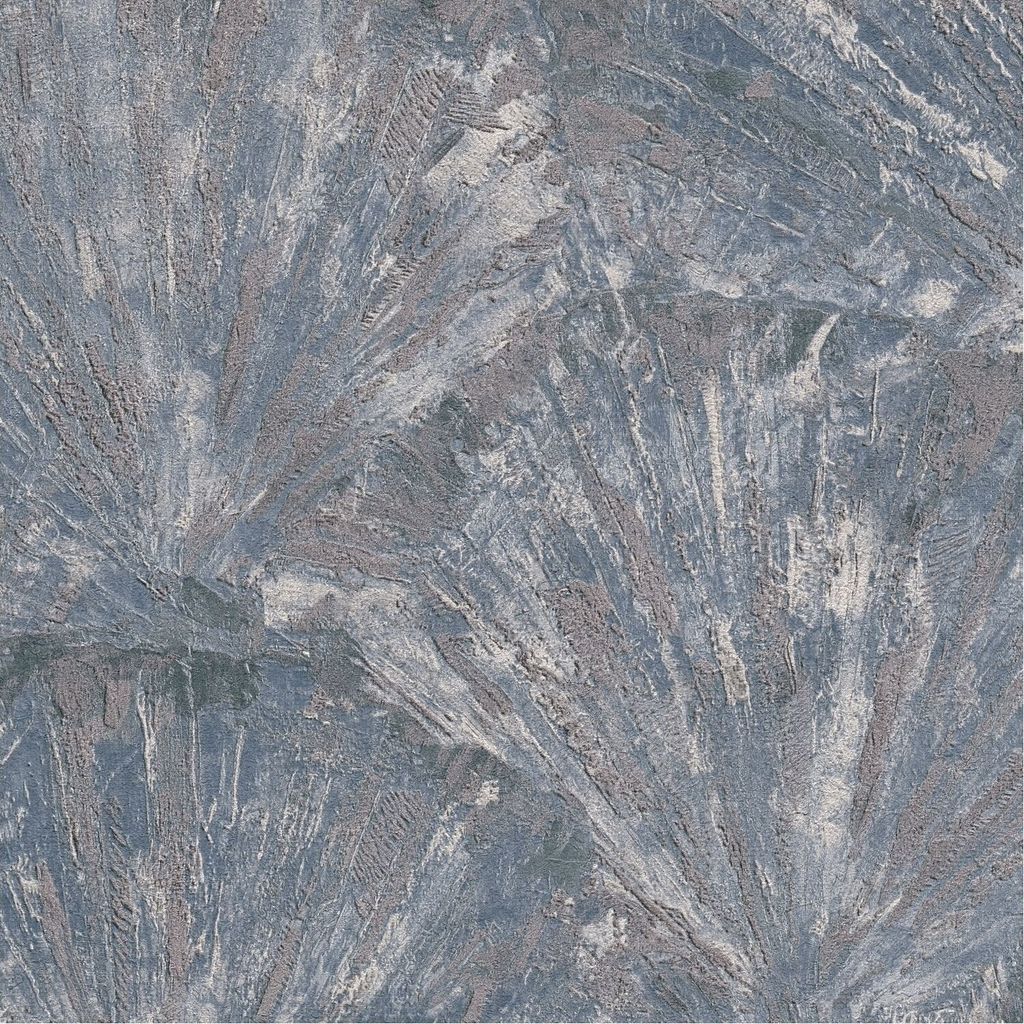 Vliestapete A.S. Création Metropolitan Stories Hot Spots 781985 10.05 m x 0.53 m Blau Floral