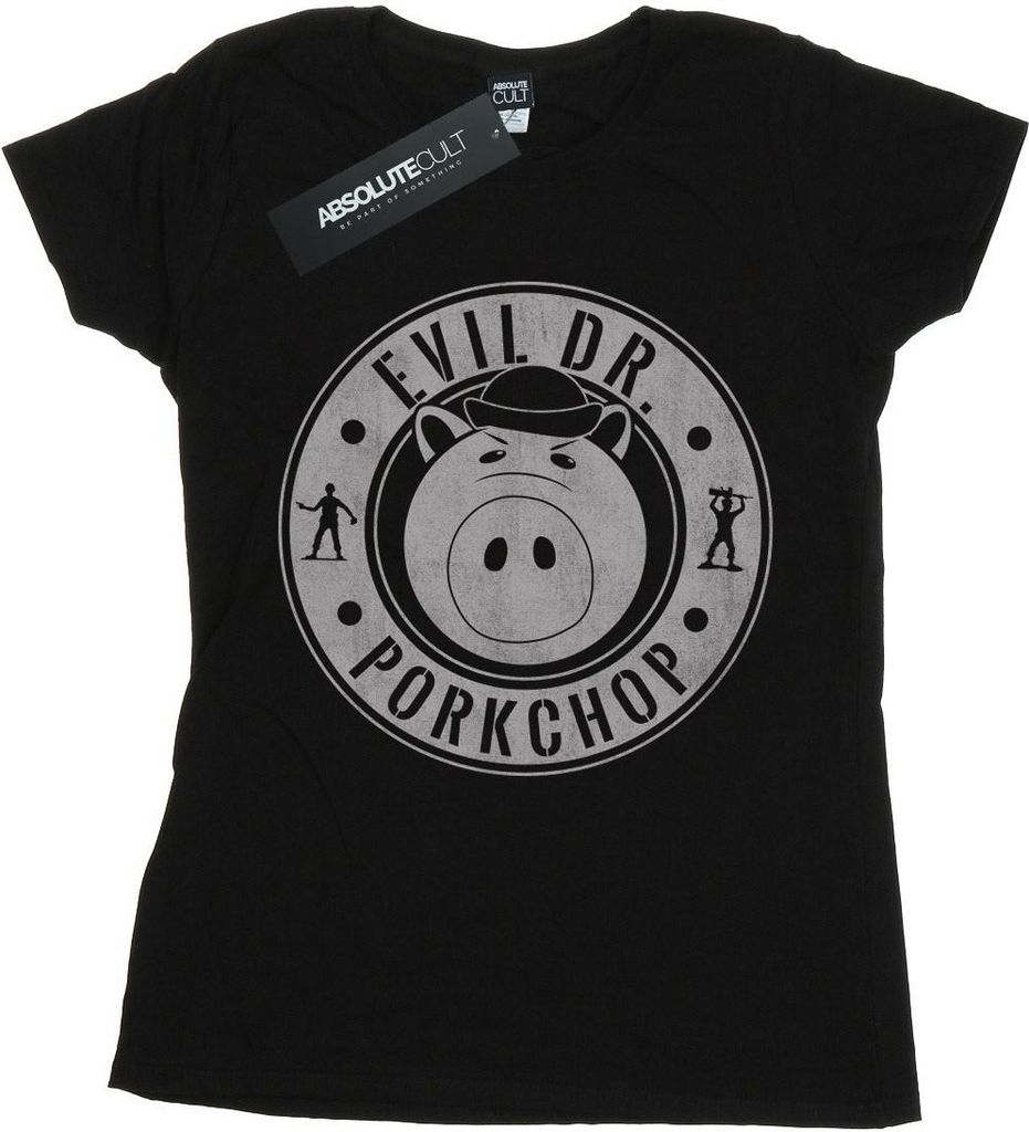 Disney - "Toy Story Evil Dr Pork Chop" T-Shirt für Damen BI44276 (XXL) (Schwarz)