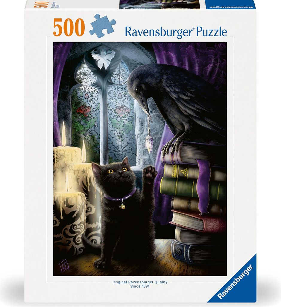 Rabe und Katze im Turmzimmer Ravensburger 12000314