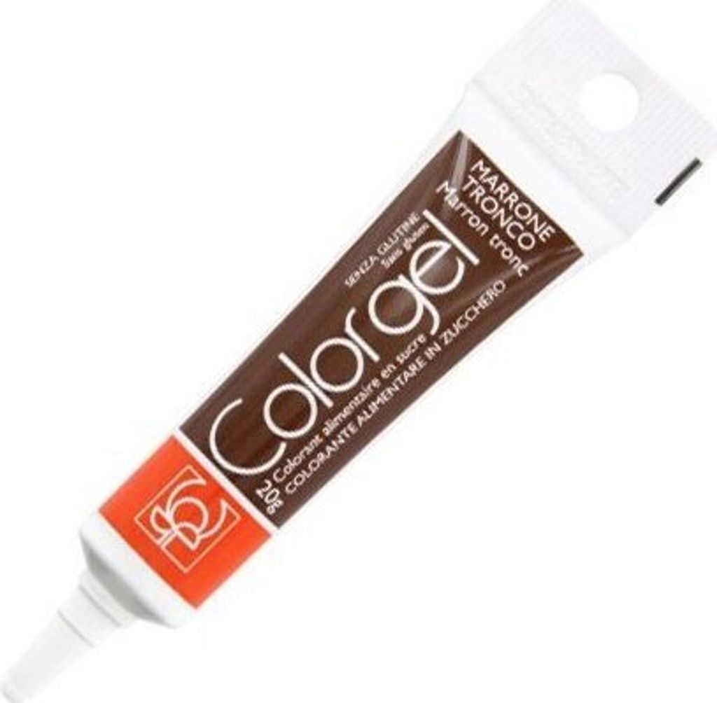 Colorgel Marrone Tronco braun Gel-Farbstoff 20g - Modecor Produktbild 